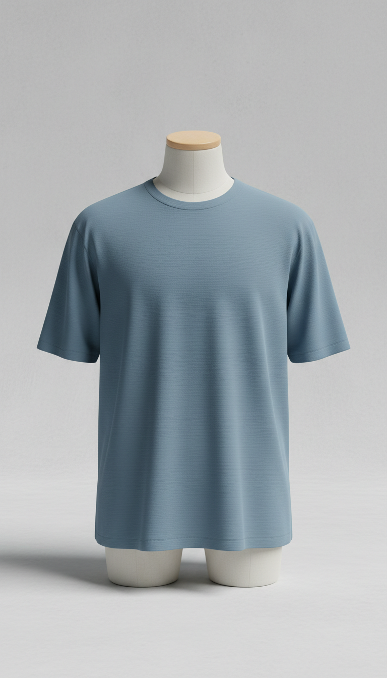 Transit Blue Relaxed Fit Tee