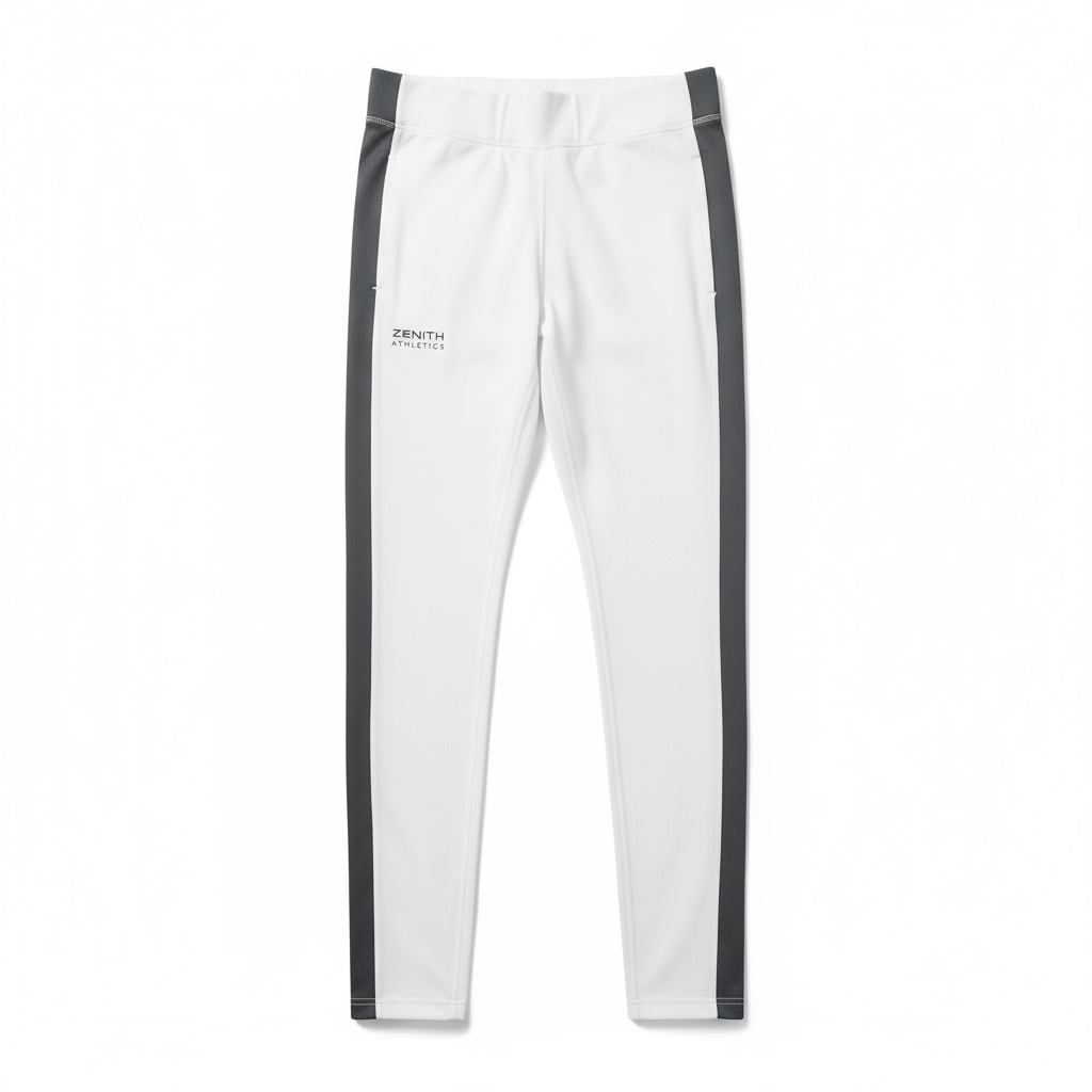 Legging Blanc Bande