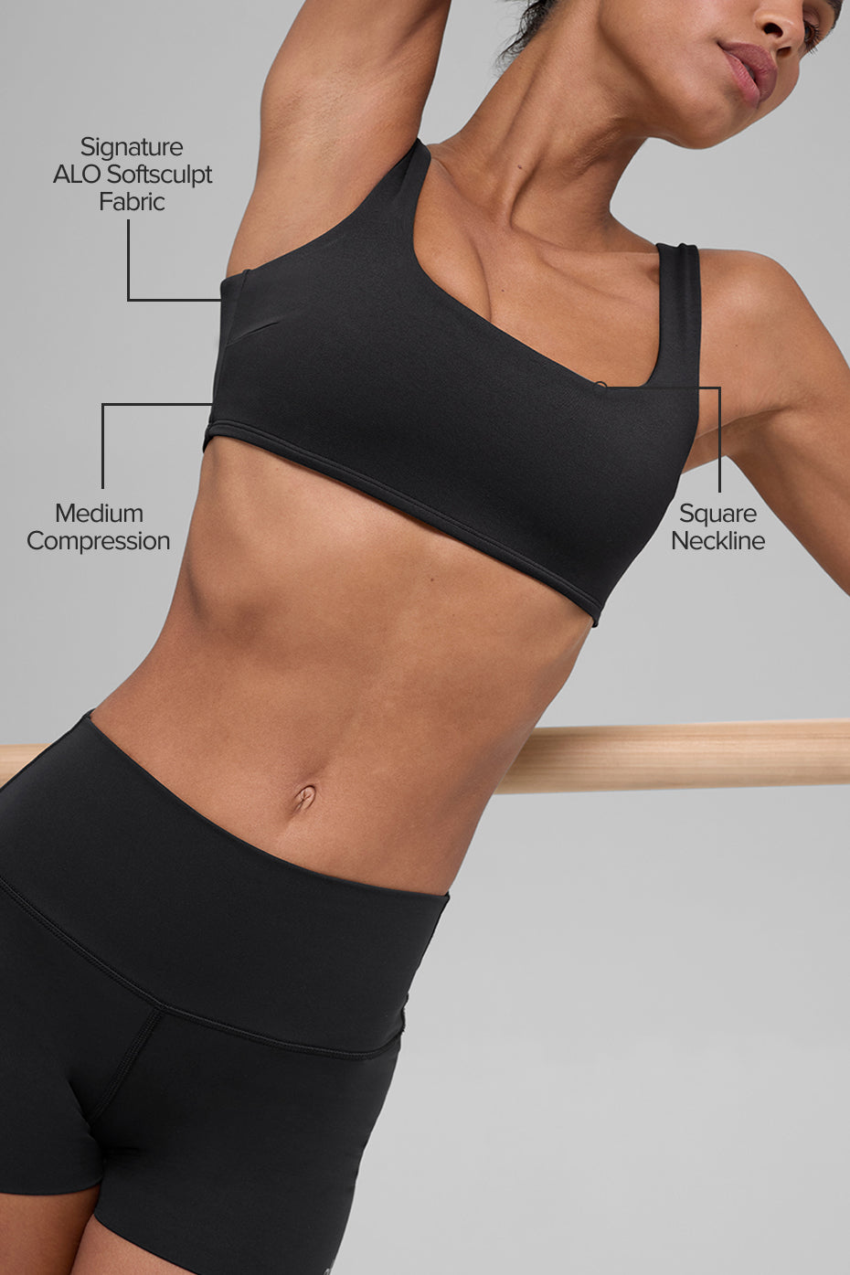 Soutien-gorge de précision ALO Softsculpt - vert olive