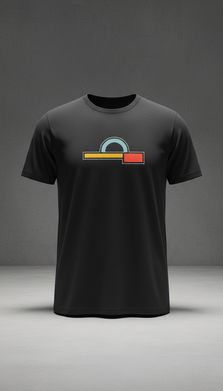 Metro Gold Minimal Logo Tee