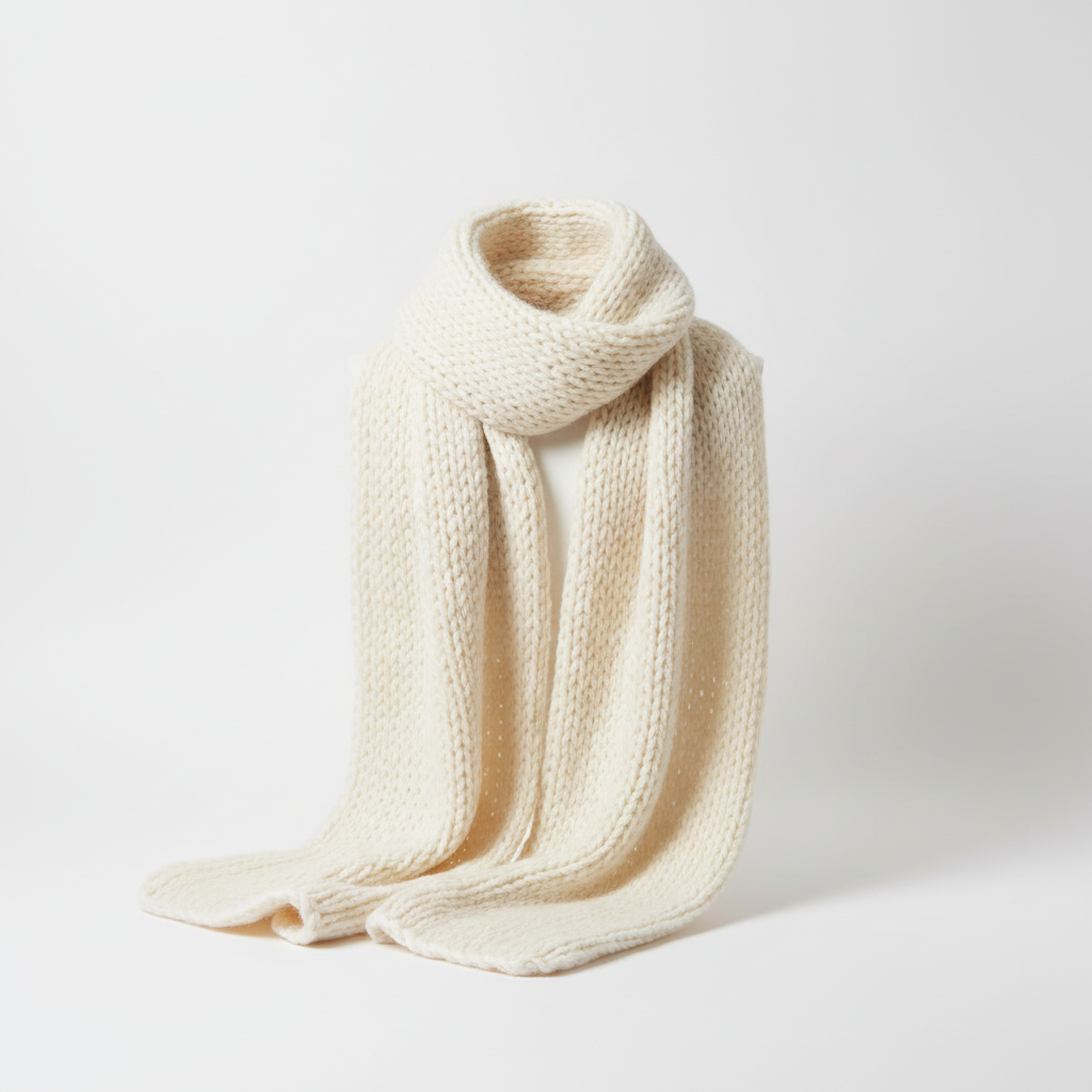 Écharpe Oversize Laine Mérinos