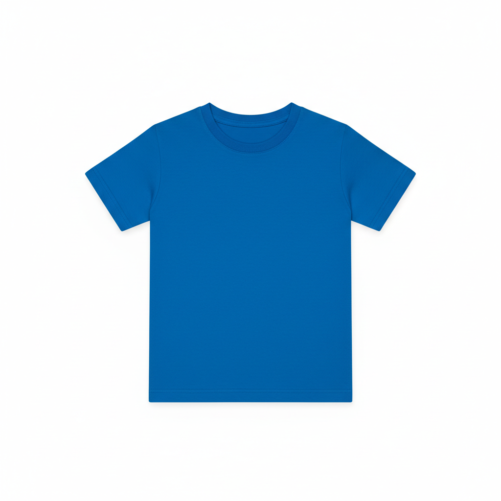 T-shirt sportswear enfant bleu